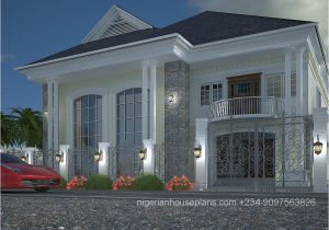 Nigerian Home Plans 5 Bedroom Duplex Ref 5011 Nigerianhouseplans