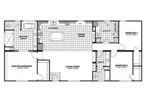 Norris Homes Floor Plans Manufactured Home Floor Plan Clayton norris Super D