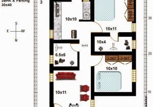 North Facing Home Plans My Little Indian Villa 41 R34 2bhk In 30×40 north