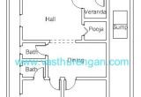 North Facing Vastu Home Plans Vastu Plan for north Facing Plot 2 Vasthurengan Com