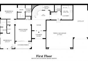 Nv Homes Floor Plans Boulders at somersett the Kingsbury Home Design