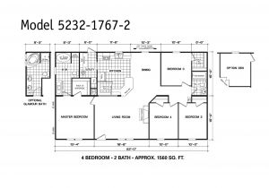 Oakwood Mobile Home Floor Plans Manufactured Home Floor Plan Clayton Oakwood Platinum