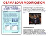 Obama New Plan for Home Mortgage Obama Home Modification Program