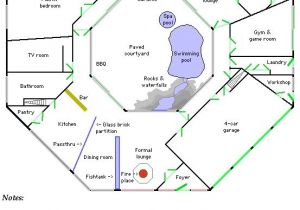 Octagon Houses Plans Details About Octagon House Plans Home Vintage Blueprint
