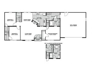 Off Frame Modular Home Floor Plans Manufactured Home Floor Plan Clayton Fireside Garage