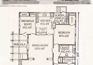 Old Home Plans 1916 California Bungalow 1200 Sq Ft Helen Lukens