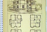 Old Home Plans Vintage Victorian House Plans Classic Victorian Home