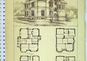 Old Home Plans Vintage Victorian House Plans Classic Victorian Home