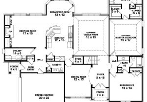 One and A Half Storey Home Plans 653992 One and A Half Story 4 Bedroom 3 5 Bath French