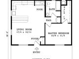 One Bedroom Home Plans Cabin Style House Plan 1 Beds 1 00 Baths 768 Sq Ft Plan