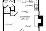 One Bedroom Home Plans Marvelous Small One Bedroom House Plans 9 One Bedroom
