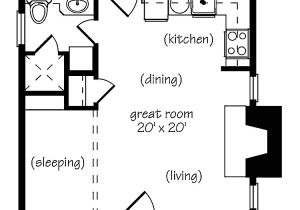 One Bedroom Home Plans Marvelous Small One Bedroom House Plans 9 One Bedroom