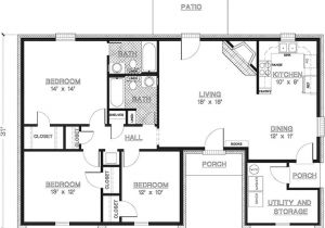 One Bedroom House Plans 1000 Square Feet 2 Bedroom House Plans 1000 Square Feet Home Plans