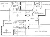 One Floor Home Plans One Story Floor Plans One Story Open Floor House Plans