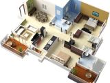 One Floor House Plans 3 Bedrooms 3 Bedroom Apartment House Plans