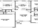 One Floor House Plans 3 Bedrooms 3 Bedroom Ranch Floor Plans 3 Bedroom One Story House