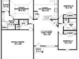 One Floor House Plans 3 Bedrooms 653788 One Story 3 Bedroom 2 Bath French Traditional