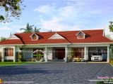 One Floor House Plans In Kerala Single Storied House with Dormer Windows Kerala Home