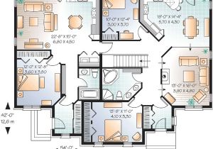 One Floor House Plans with Inlaw Suite House Plan with In Law Suite 21766dr 1st Floor Master