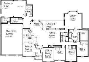 One Floor House Plans with Inlaw Suite In Law Suite House Plans Pinterest