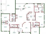 One Level Home Floor Plans Beautiful Single Story Open Floor Plan Homes New Home