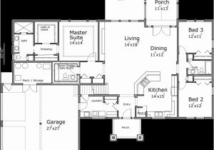 One Level Home Plans with Bonus Room One Story House Plans House Plans with Bonus Room House