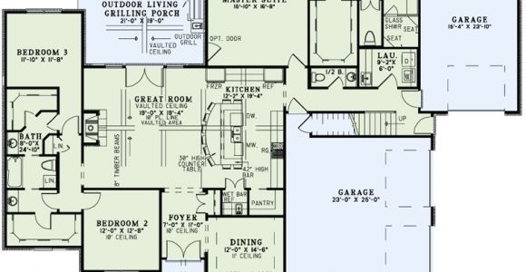 One Level Home Plans with Bonus Room Ranch House Plans with Bonus Room