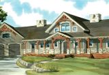 One Level Home Plans with Porches One Floor House Plans with Porches