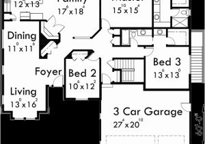 One Level House Plans with 3 Car Garage 3 Car Garage Single Level House Plans One Story House One Level House Plans with 3 Car Garage 3 Car Garage Single Level House Plans One Story House