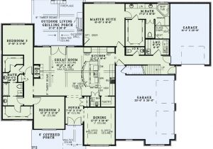 One Level House Plans with Bonus Room Ranch House Plans with Bonus Room