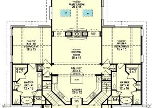 One Level House Plans with Two Master Suites Dual Master Suites 58566sv 1st Floor Master Suite Cad One Level House Plans with Two Master Suites Dual Master Suites 58566sv 1st Floor Master Suite Cad
