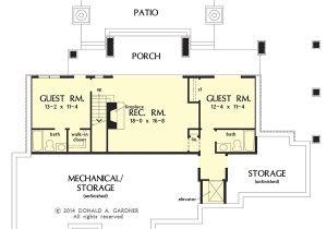 One Level House Plans with Walkout Basement House Plans with Finished Walkout Basements Escortsea