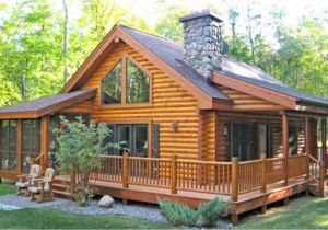 One Level Log Home Plans Log Cabin Homes Floor Plans Log Cabin Home with Wrap
