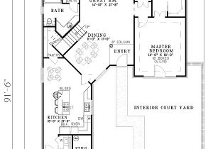 One Of A Kind House Plans One Of A Kind Courtyard Design 59391nd Architectural One Of A Kind House Plans One Of A Kind Courtyard Design 59391nd Architectural