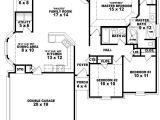 One Storey Home Plans 3 Bedroom House Plans One Story Marceladick Com