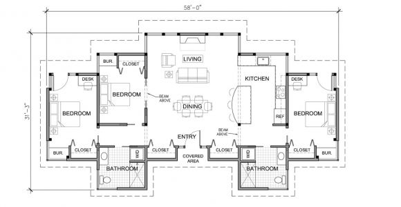 One Storey Home Plans 3 Bedroom House Plans One Story Marceladick Com