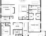 One Storey Home Plans 5 Bedroom Single Story House Plans Bedroom at Real Estate