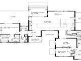 One Story Contemporary Home Plans Contemporary House Plans Modern Single Story House Plans