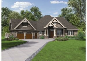 One Story Craftsman Home Plans One Story Craftsman House Plans