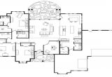 One Story Custom Home Plan Open Floor Plans One Level Homes Single Story Open Floor