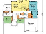 One Story Home Plan Borderline Genius One Story Home Plans Abpho