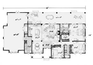 One Story Home Plans One Story House Plans with Open Floor Plans Design Basics