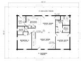 One Story House Plans Under 1600 Sq Ft Log Style House Plan 4 Beds 3 00 Baths 2741 Sq Ft Plan