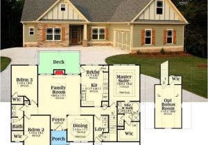 One Story House Plans with Bonus Room Above Garage Inspirational Ranch House Plans with Bonus Room Above