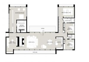 One Story House Plans with Center Courtyard Luxury Stock Single Story House Plans with Center