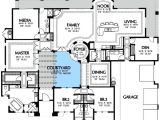 One Story House Plans with Center Courtyard Plan 16365md Center Courtyard Views
