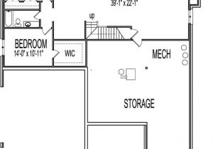 One Story House Plans with Finished Basement New One Story with Basement House Plans New Home Plans