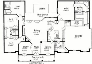 One Story House Plans with Large Kitchens 17 Best Images About House Plans On Pinterest 3 Car