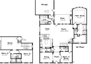 One Story House Plans with Large Kitchens Smart Placement One Story House Plans with Large Kitchens