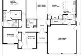 One Story House Plans with No formal Dining Room 1905 Sq Ft the Barrie House Floor Plan total Kitchen